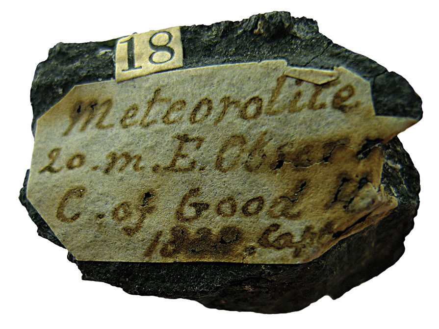 What’s on the van? – Cold Bokkeveld meteorite – More Than A Dodo