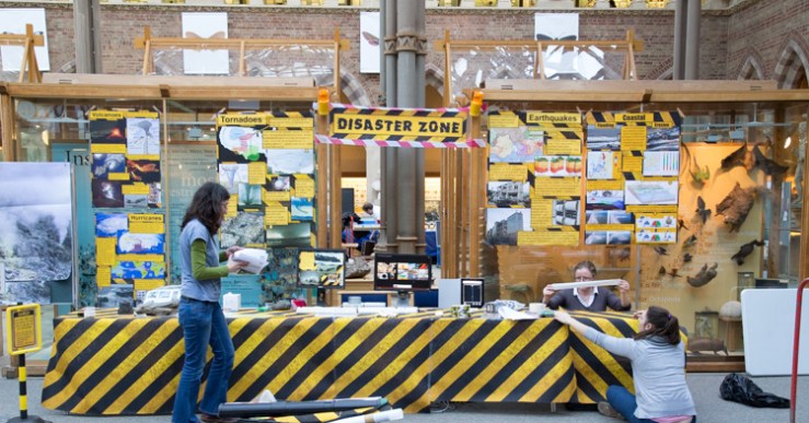 Earth Sciences Department's Disaster Zone