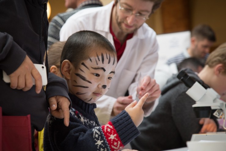 Facepaints and fingerprints