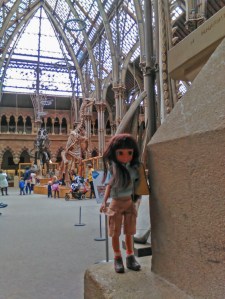 Lottie explores the Museum